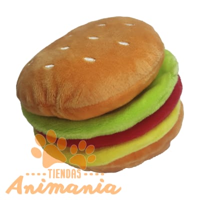 PELUCHE HAMBURGUESA CON SONIDO