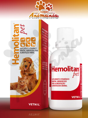 HEMOLITAN PET 30 ML SUPLEMENTO VITAMINICO MINERAL PARA PERROS Y GATOS