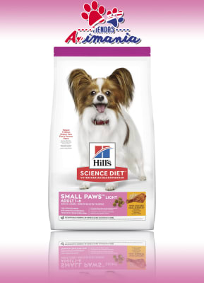 HILLS PERRO ADULT SMALL PAWS LIGHT 2.04 KG1