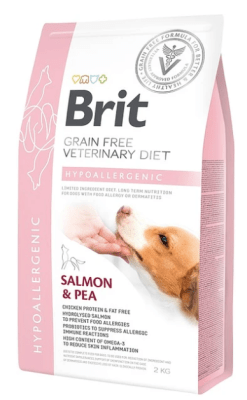 BRIT GF VD DOG HYPOALLERGENIC 2 KG