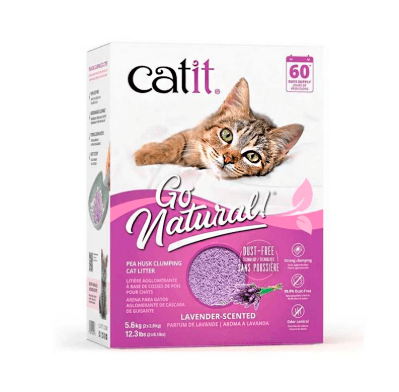 CATIT GO NATURAL ARENA BIODEGRADABLE LAVANDA 5.6 KG