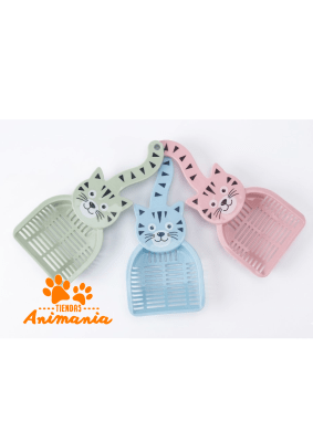 PALA CARITA DE GATO PARA FECAS 28 * 12.5 CM1