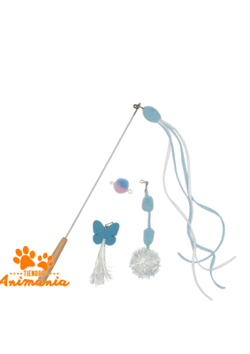 WONDER CAT VARILLA INTERACTIVA 5 PIEZAS PARA GATOS (62626-03)