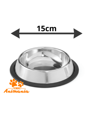 MARBEN PETS PLATO ACERO INOXIDABLE S 230 ML KE-4801