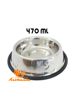 MARBEN PETS PLATO DE ACERO INOXIDABLE M 470 ML