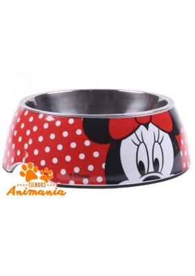 COMEDERO PERRO MINNIE 14X4.5 CM 180 ML (A00390)