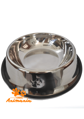 MARBEN PETS PLATO DE ACERO INOXIDABLE CON ANTIDESLIZANTE XXXL1