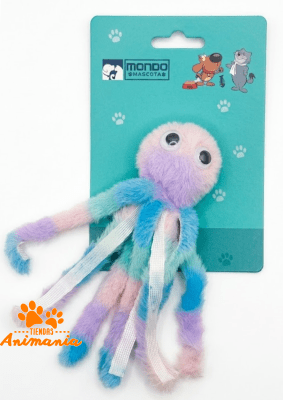 MONDO MASCOTAS PULPO DE COLORES PARA GATOS