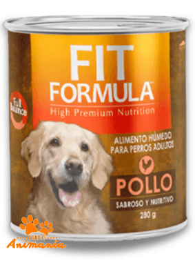FIT FORMULA LATA PERRO POLLO 280GR