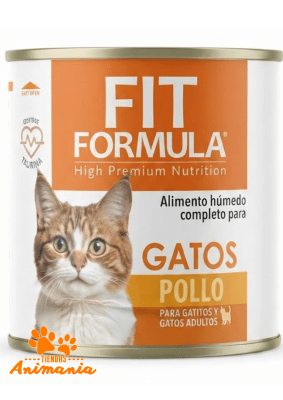 FIT FORMULA LATA GATO POLLO 290GR