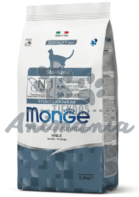 MONGE GATOS TERILISED TROUT MONOPROTEIN 1.5 KG1
