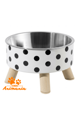 MARBEN PETS COMEDERO ELEVADO ESTILO GEOMETRIC 450ML