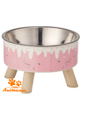 MARBEN PETS PLATO ELEVADO CANDY STYLE ROSA