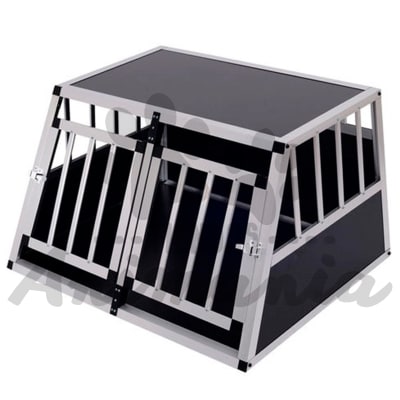 MARBEN PETS JAULA PARA PERROS GRANDE DOBLE PUERTA1