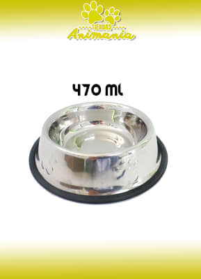 MARBEN PETS PLATO DE ACERO INOXIDABLE M 470 ML