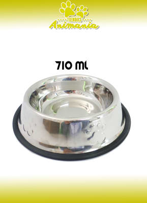 MARBEN PETS PLATO DE ACERO INOXIDABLE L 710 ML