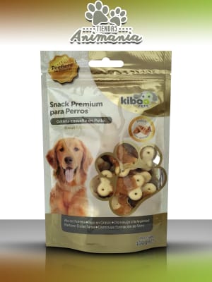 KIBOO PETS SNACK GALLETAS ENVUELTAS EN POLLO 100 GR1
