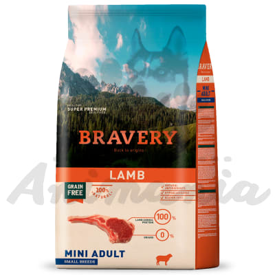 BRAVERY LAMB MINI ADULT SMALL BREEDS 2 KG1
