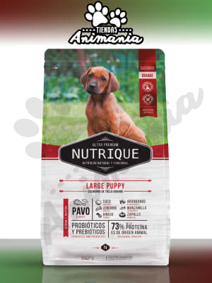 NUTRIQUE PERRO LARGE BREED PUPPY | CACHORRO RAZA GRANDE 15 KG