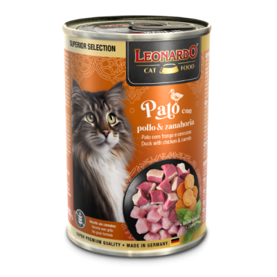 LEONARDO PATO,POLLO,ZANAHORIA 400GRS1
