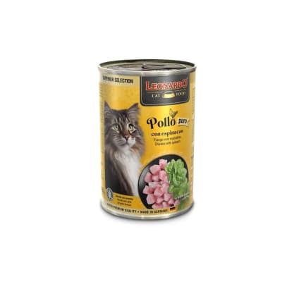 LEONARDO POLLO Y ESPINACA 400GRS