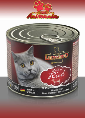 LEONARDO LATA QUALITY SELECTION TERNERA ADULTO 200 GR