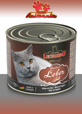 LEONARDO LATA QUALITY SELECTION HIGADO ADULTO 200 GR1