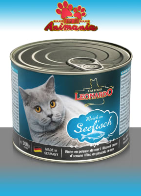 LEONARDO LATA QUALITY SELECTION PESCADO ADULTO 200 GR1