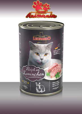 LEONARDO LATA QUALITY SELECTION CONEJO ADULTO 400 GR