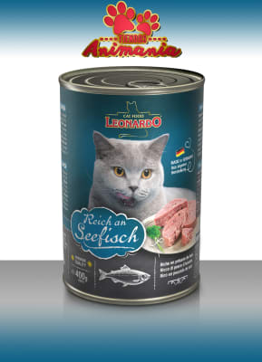 LEONARDO LATA QUALITY SELECTION PESCADO ADULTO 400 GR1