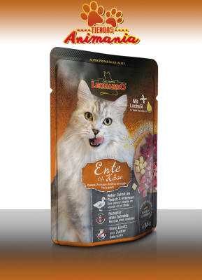LEONARDO POUCH PATO Y QUESO 85 GR