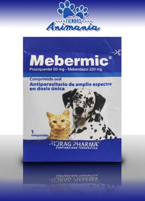 MEBERMIC ANTIPARASITARIO INTERNO 10 KG 1 COMPRIMIDO (UNIDAD)1