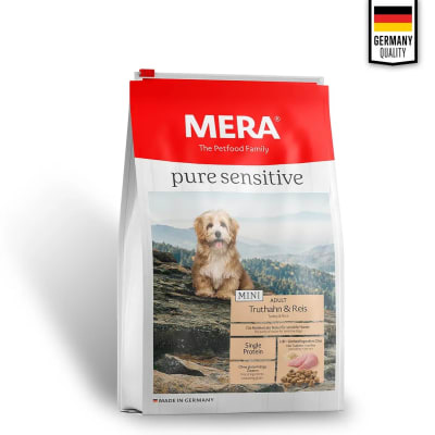 MERA PURE MINI ADULT TURKEY & RICE 4 KG