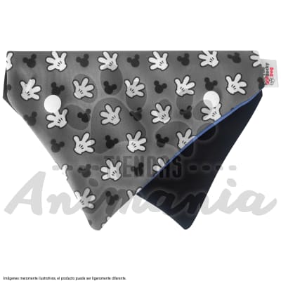 THE ROCKY DOG BANDANA DOBLE CHICA DISEÑO MICKY & SKULL