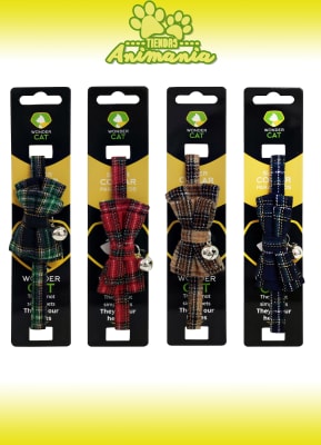 WONDER CAT COLLAR DE GATO ANTI AHORQUE CON MOÑO1