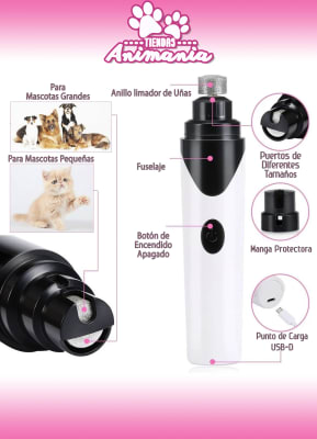 PET NAIL GRINDER LIMADOR DE UÑAS PARA MASCOTAS1