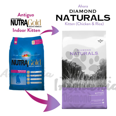 DIAMOND NATURALS CAT INDOOR KITTEN FÓRMULA PARA GATITOS 1 KG