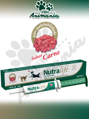 VETNIL NUTRALIFE JERINGA SABOR A CARNE | SUPLEMENTO CALORICO 14 GR1