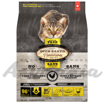 OVEN BAKED TRADITION GATO ADULTO GRAIN-FREE - SABOR POLLO 2.27 KG