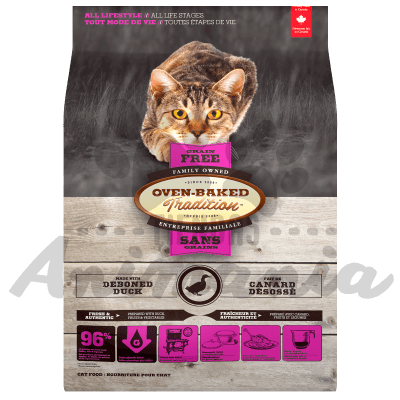 OVEN BAKED TRADITION GATO ADULTO GRAIN-FREE - SABOR PATO 2.27 KG1