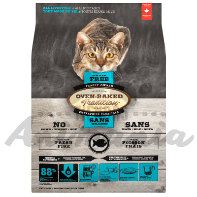 OVEN BAKED TRADITION GATO ADULTO GRAIN-FREE - SABOR PESCADO 2.27 KG
