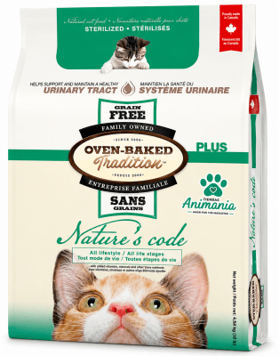 OVEN BAKED NATURE'S CODE STERILIZED URINARY CAT 4.54 KG1