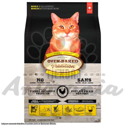 OVEN BAKED TRADITION GATO ADULTO - SABOR POLLO 2.27 KG
