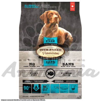 OVEN BAKED TRADITION PERRO ADULTO TODAS LAS RAZAS LIBRE DE GRANOS - SABOR A PESCADO 11.34 KG