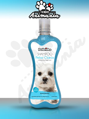 PETBRILHO SHAMPOO PELOS CLAROS 500 ML