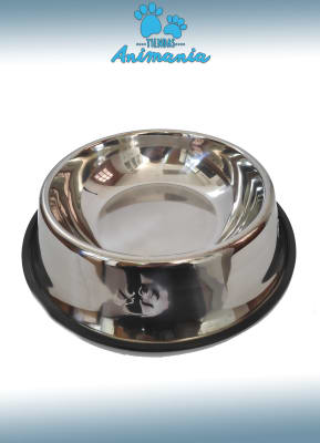 MARBEN PETS PLATO DE ACERO INOXIDABLE CON ANTIDESLIZANTE XXXL