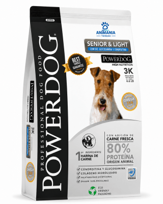 POWERDOG SENIOR & LIGHT 3 KG