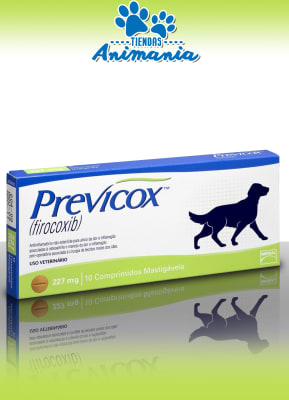 PREVICOX 10 COMPRIMIDOS 227 MG1