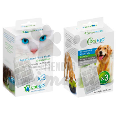 KIT FILTRO FUENTES DE AGUA CATH2O & DOGH2O (REPUESTOS)1