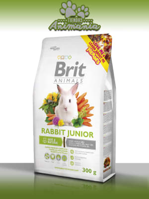 BRIT ANIMALS CONEJO JUNIOR 300 GRS1